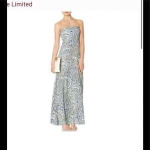 The limited Paisley Maxi Dress. Worn once for a summer wedding